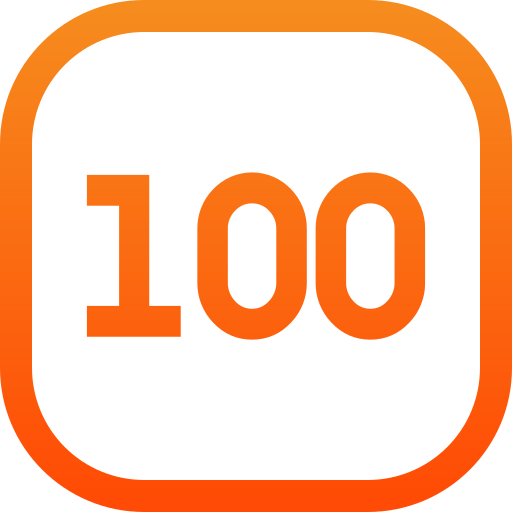 100 Generic gradient outline icona