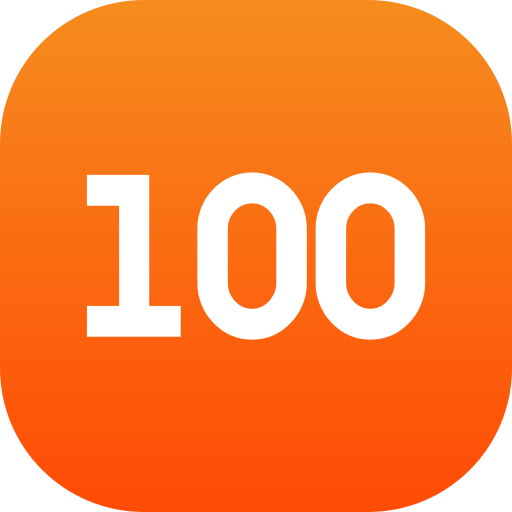 100 Generic gradient fill ikona