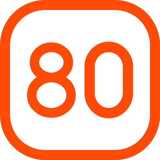 80 Generic color outline icon