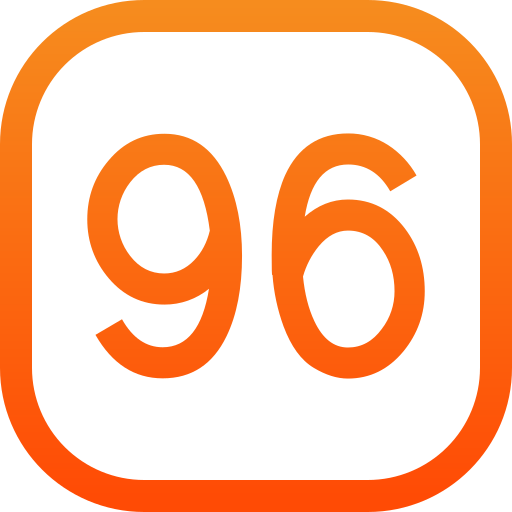 96 Generic gradient outline icon