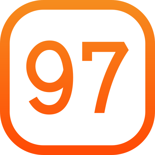 97 Generic gradient outline icoon
