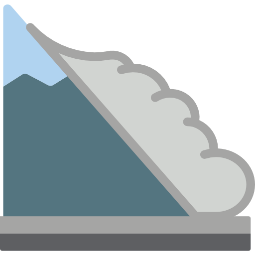 Avalanche Basic Miscellany Flat icon