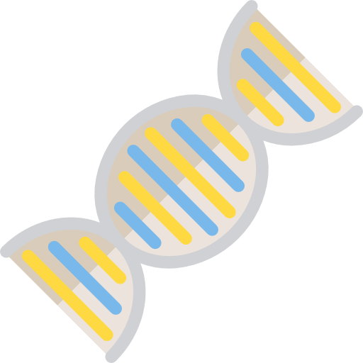 ДНК srip Flat иконка