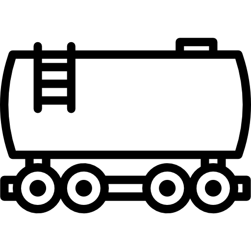 petrolero srip Lineal icono