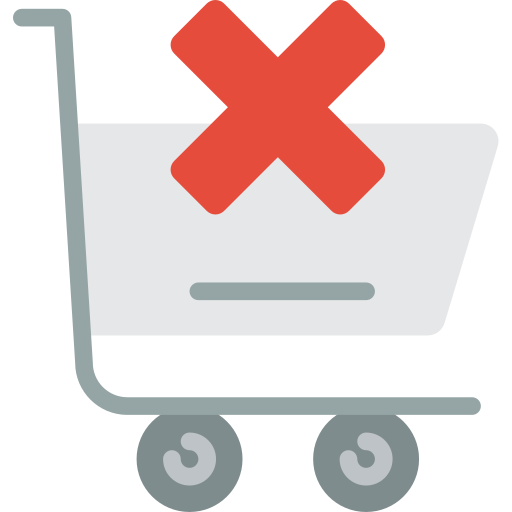 Shopping cart Basic Miscellany Flat icon