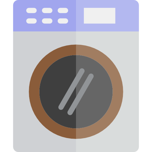 Washing machine srip Flat icon