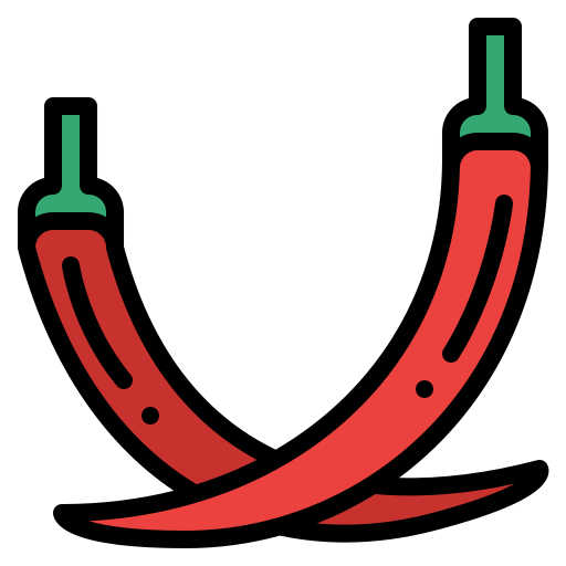 Chili Generic color lineal-color icon