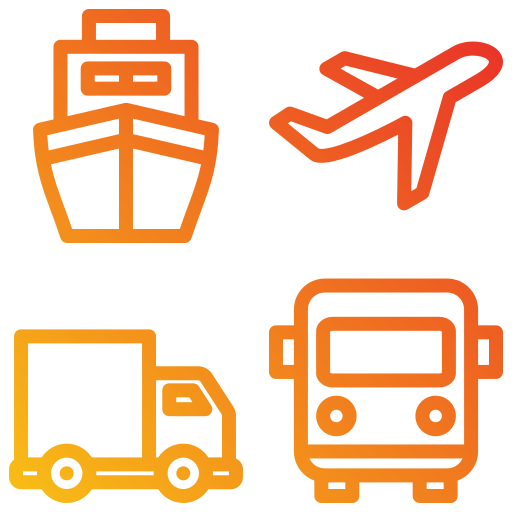 Transportations Generic gradient outline icon