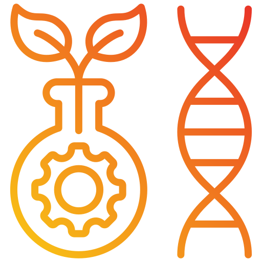 biológico Generic gradient outline icono