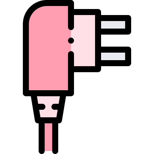 Plug Detailed Rounded Lineal color icon