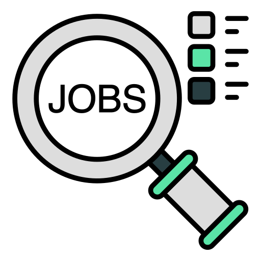 Search job Generic color lineal-color icon