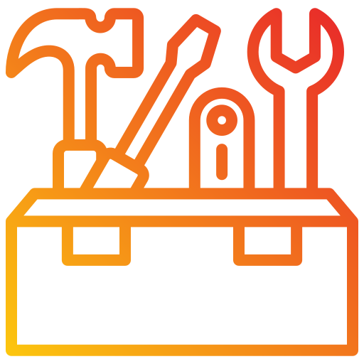 caja de herramientas Generic gradient outline icono