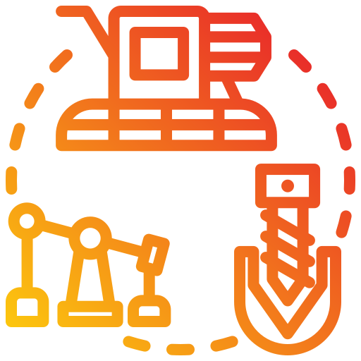 Oil industry Generic gradient outline icon