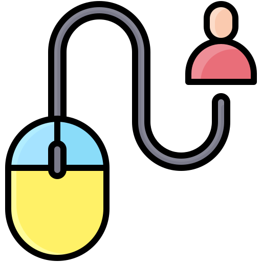 コンタクト Generic color lineal-color icon