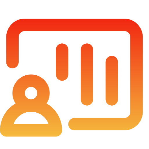 바 Generic gradient outline icon