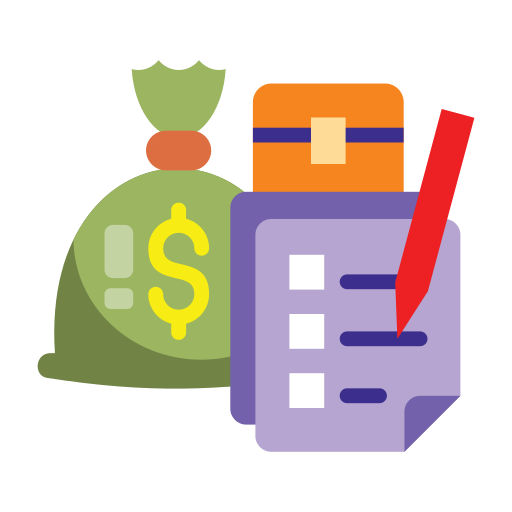 Budgeting Generic color fill icon