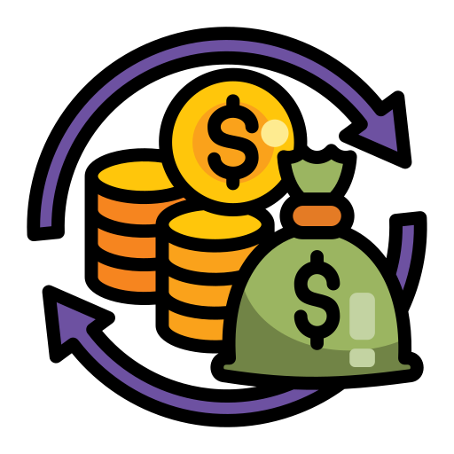 Cashflow Generic color lineal-color icon