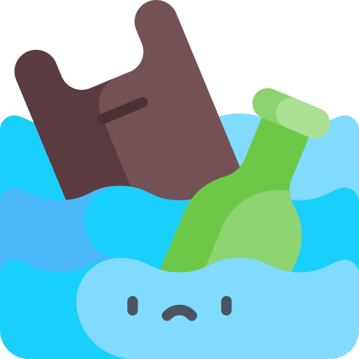 汚染 Kawaii Flat icon