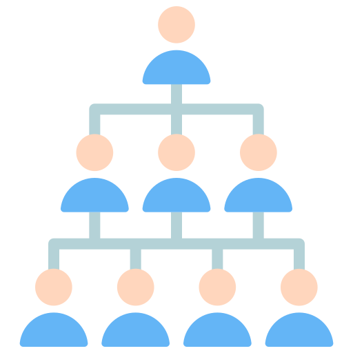 estrutura de organização Generic color fill Ícone