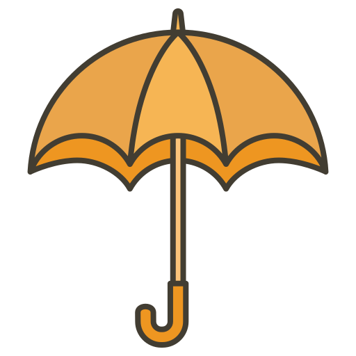 parasol Generic color lineal-color ikona