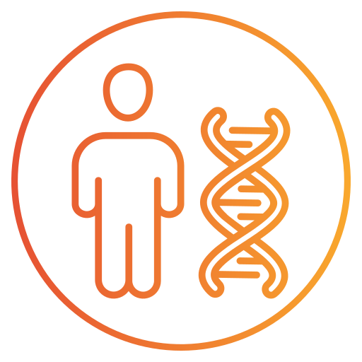 Genomic Generic gradient outline icon