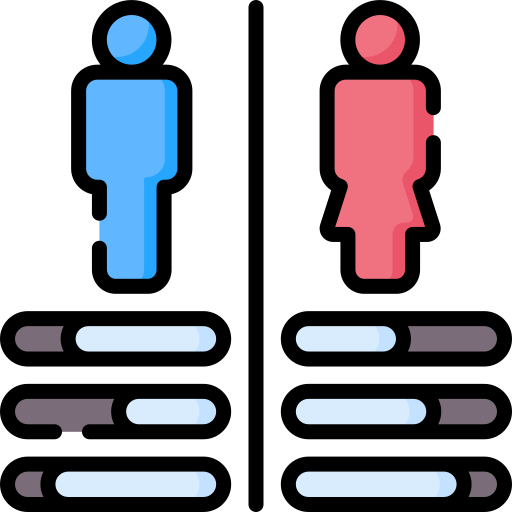 demográfico Special Lineal color icono