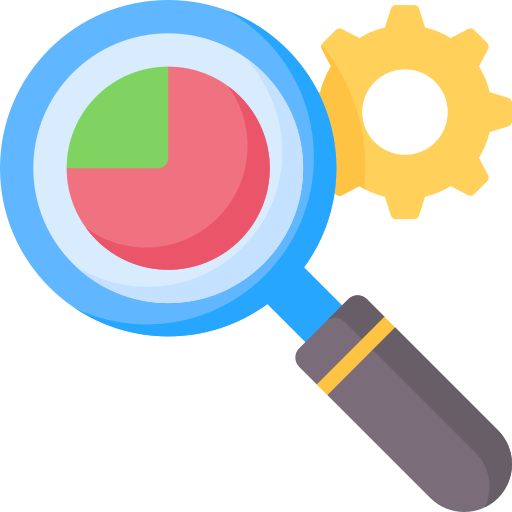 Market research Special Flat icon
