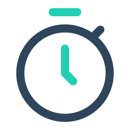 Stopwatch Generic color outline icon