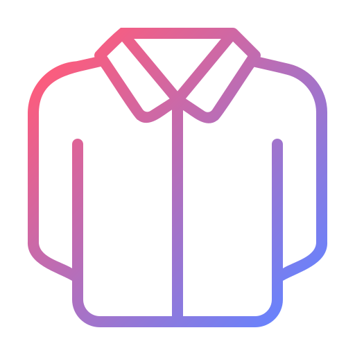 shirt Generic gradient outline icoon