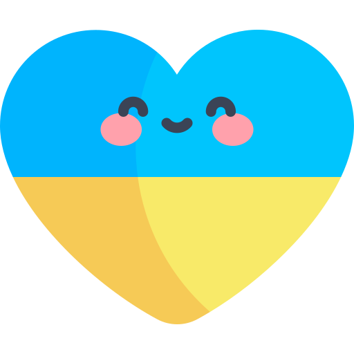 ウクライナ Kawaii Flat icon