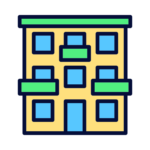 apartament Generic color lineal-color ikona