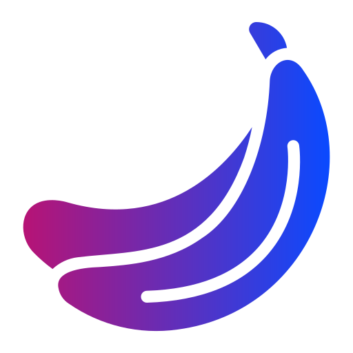 banaan Generic gradient fill icoon