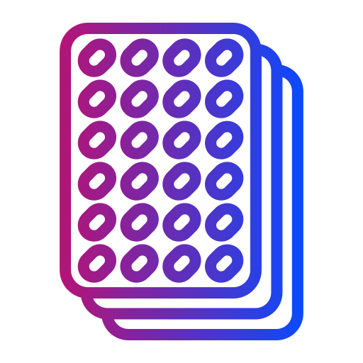 템페 Generic gradient outline icon