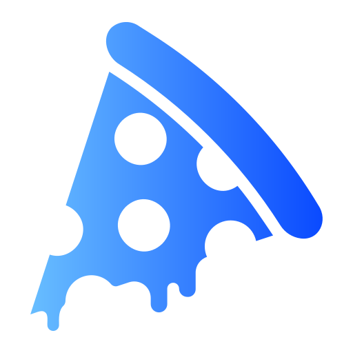 Pizza slice Generic gradient fill icon