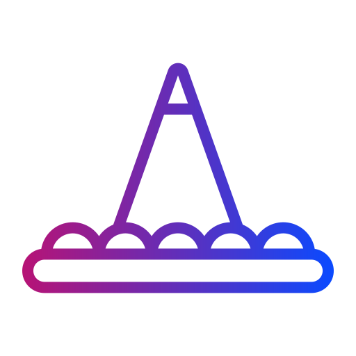 tumpeng Generic gradient outline Icône