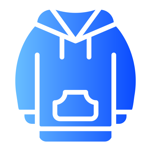 kapuzenpullover Generic gradient fill icon