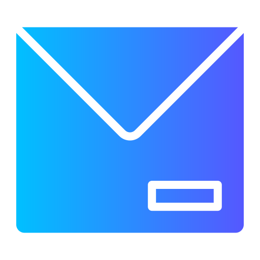 correo Generic gradient fill icono