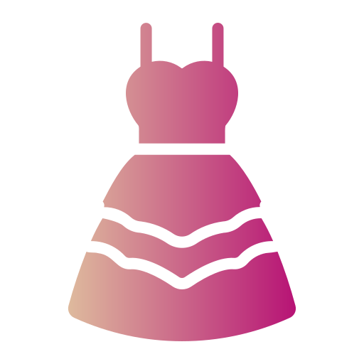 웨딩 드레스 Generic gradient fill icon