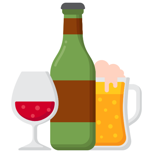 Alcoholic drink Generic color fill icon