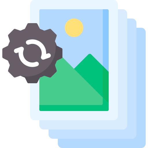 Batch processing Special Flat icon