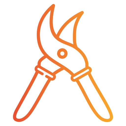 Pruning shears Generic gradient outline icon