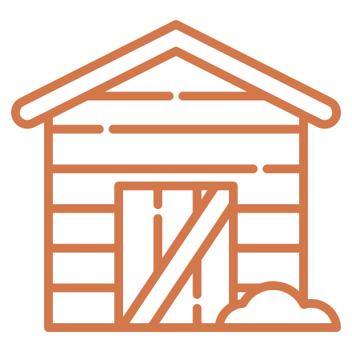 Shed Generic color outline icon