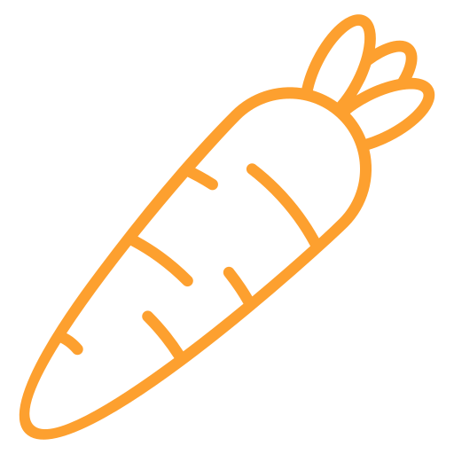 zanahoria Generic color outline icono