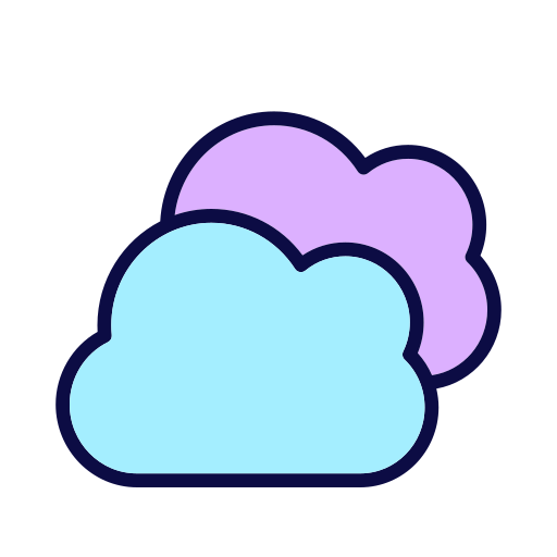 nuage de données Generic color lineal-color Icône