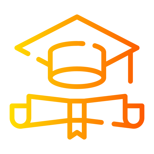 Education Generic gradient outline icon