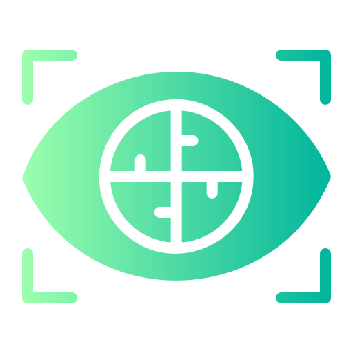 Strategic vision Generic gradient fill icon