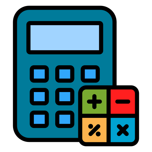 Mathematic Generic color lineal-color icon