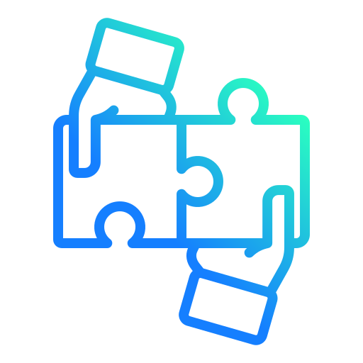 Collaboration Generic gradient outline icon