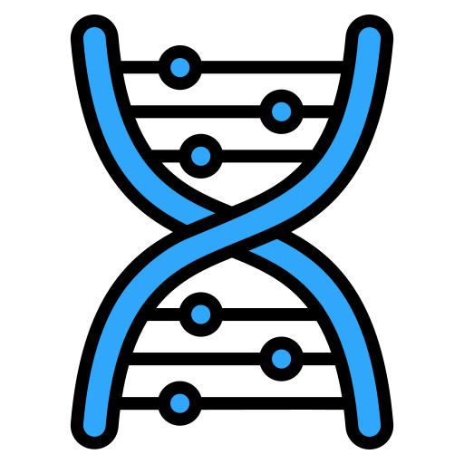 ДНК Generic color lineal-color иконка