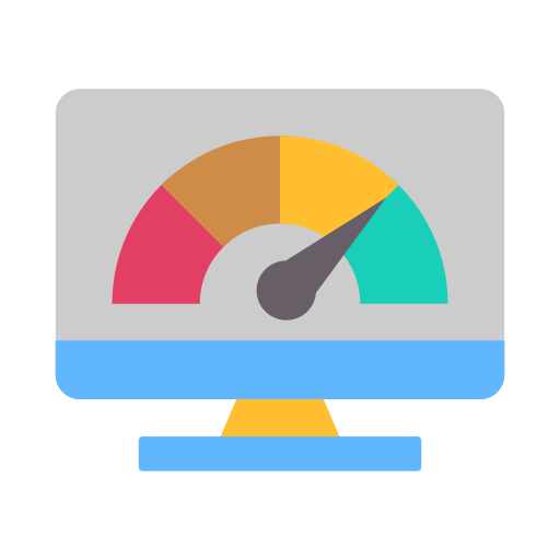 Optimization analysis Generic color fill icon